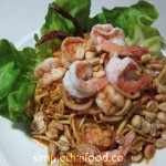 Mango Salad with Fresh Shrimp - Yum Mamuang Goong Sod